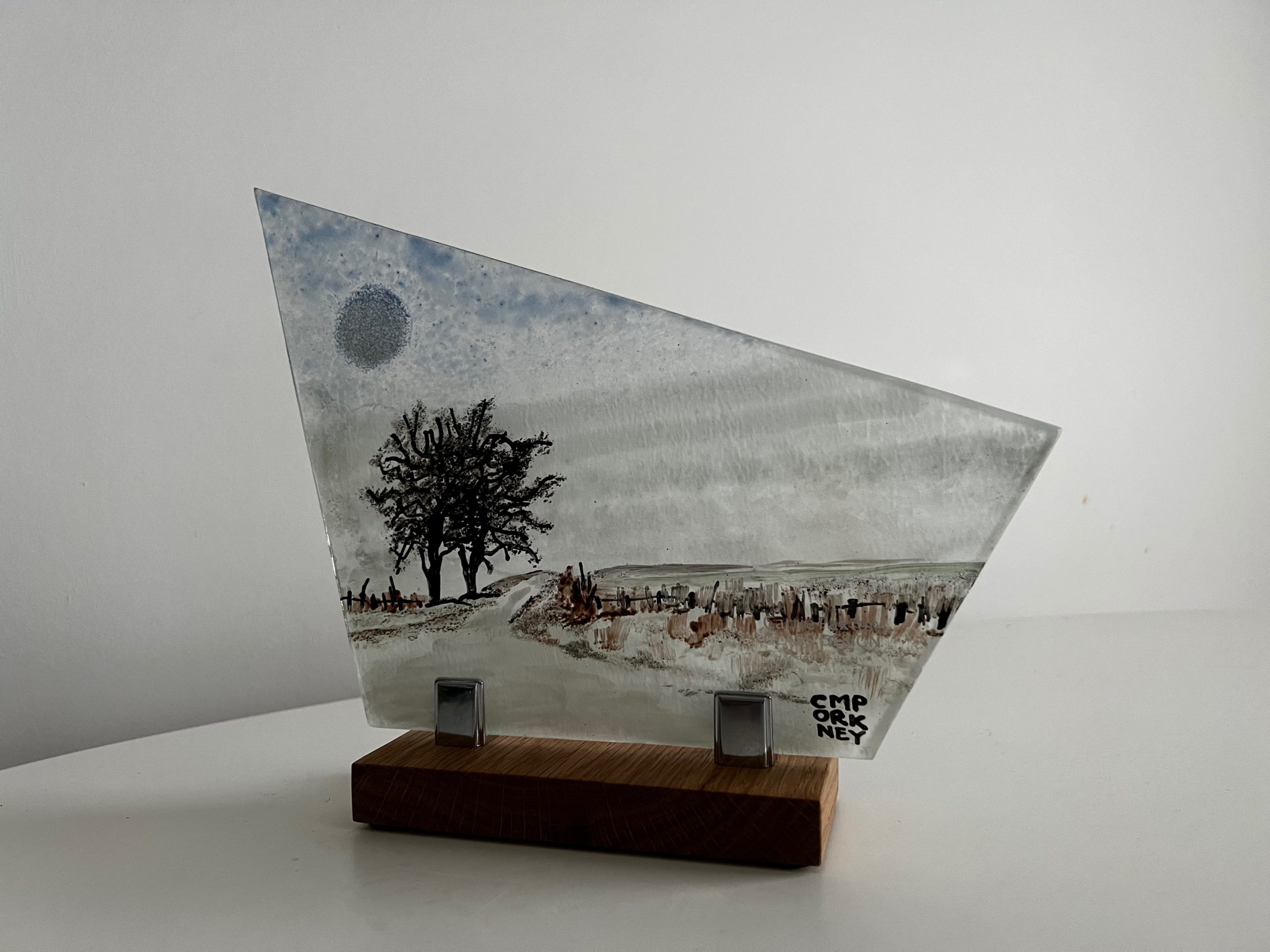 Dynamic shape Snowy Rural Scene, panel - Image 2