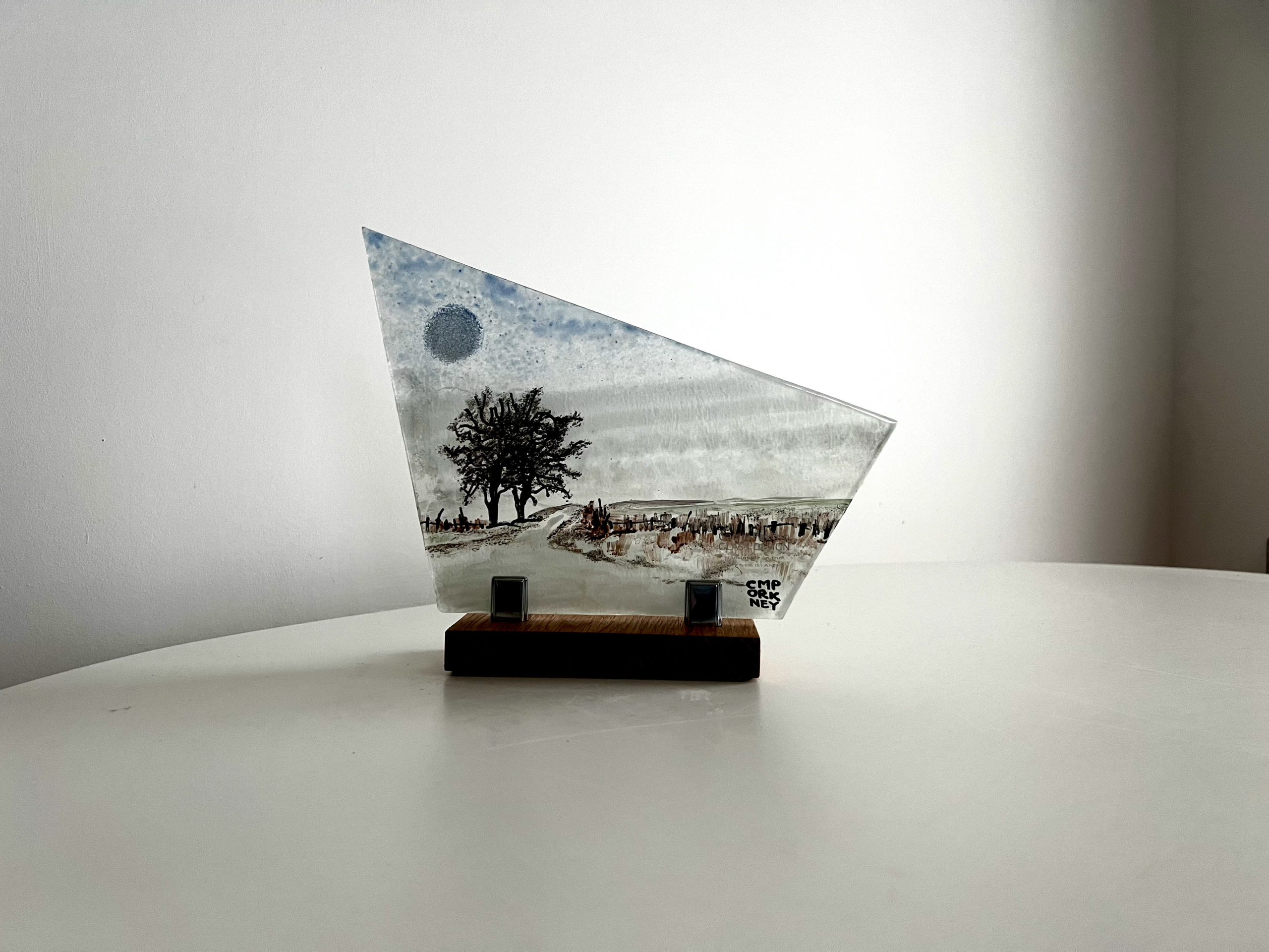 Dynamic shape Snowy Rural Scene, panel - Image 3