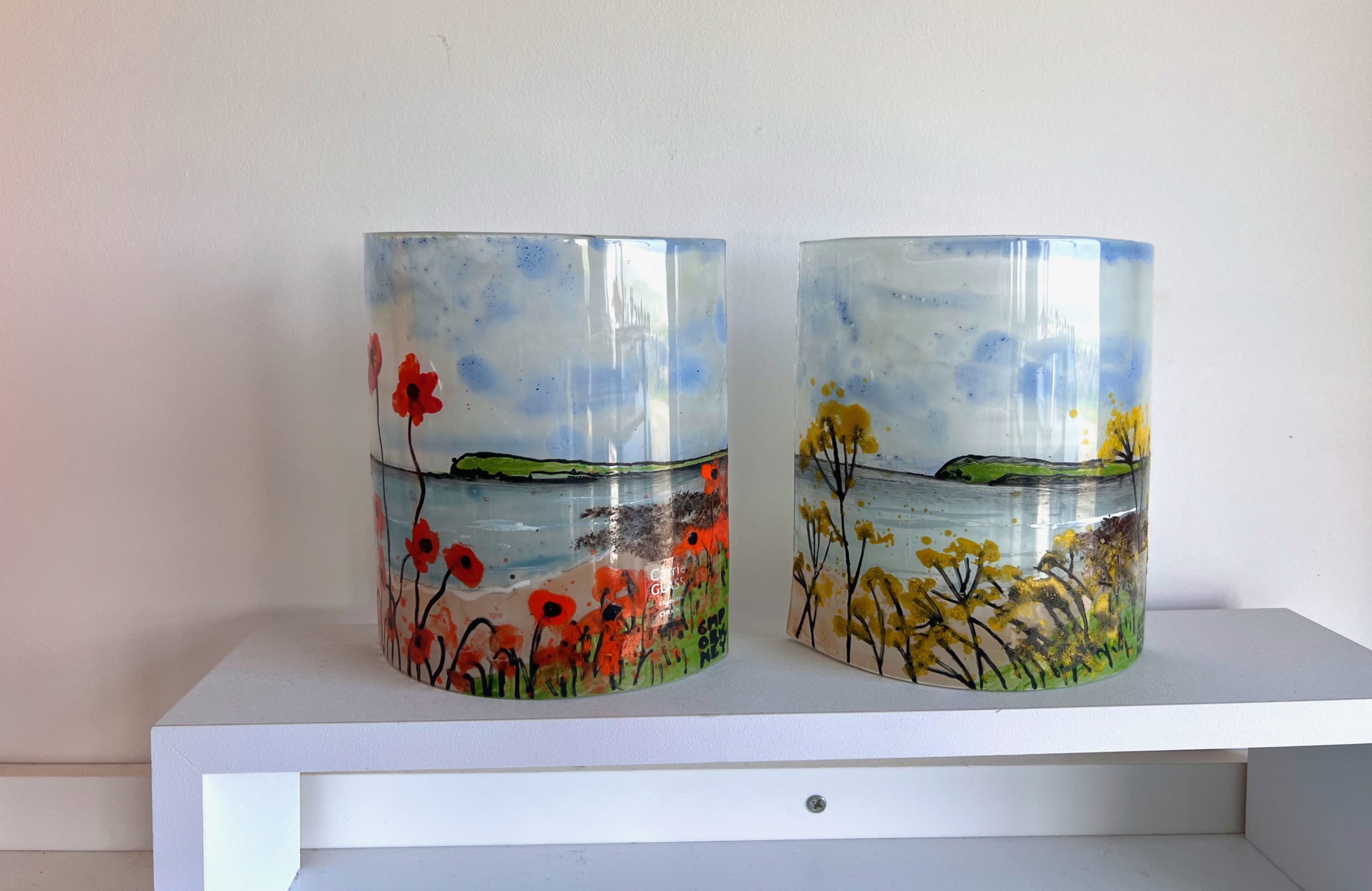 SCAPA BEACH with SEA GRASSES & POPPIES - Image 6