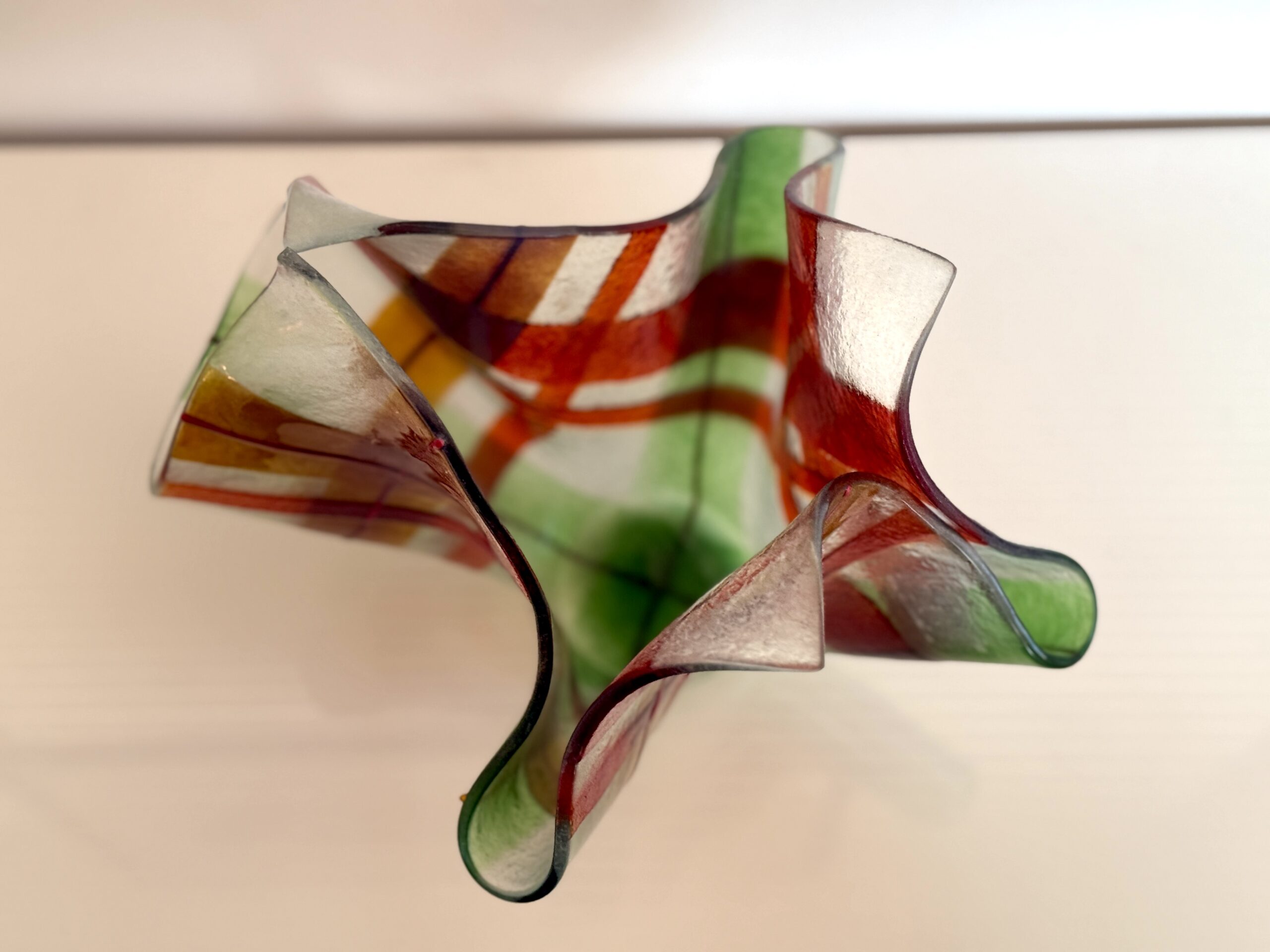 Tartan Handkerchief Vase - Image 4