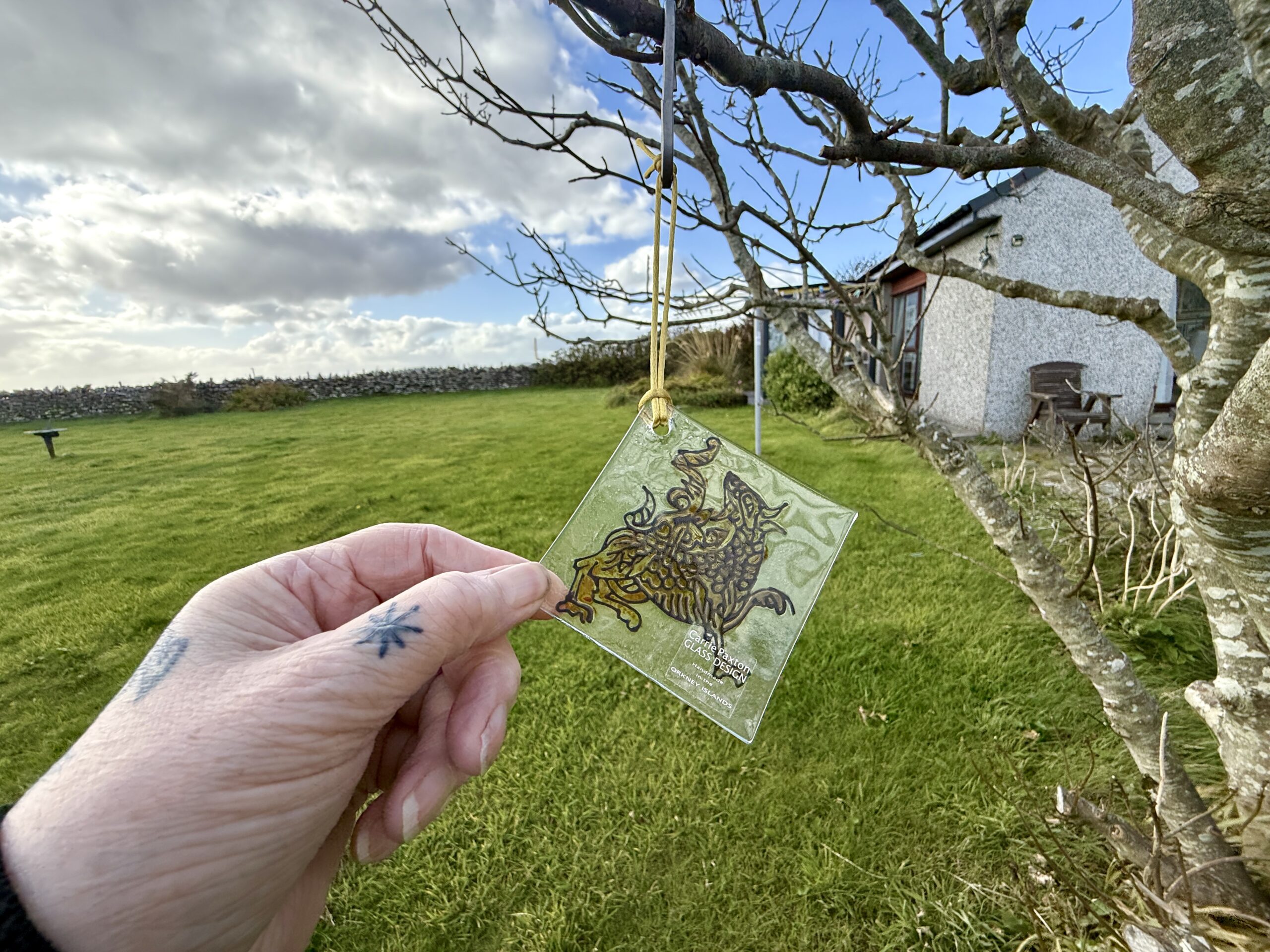 Maeshowe Dragon, hanging Ornament - Image 2