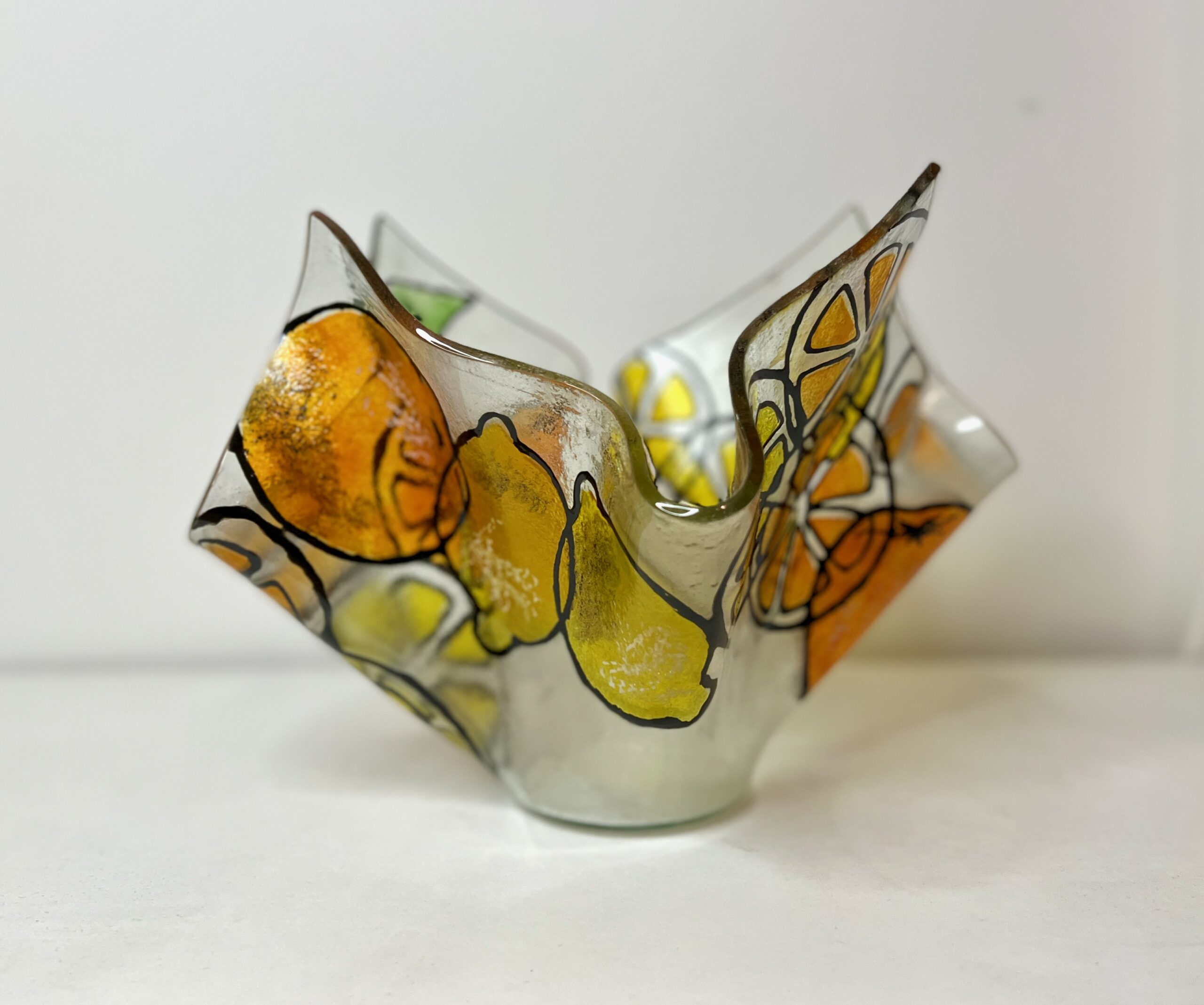 ORANGES & LEMONS Retro Handkerchief Vase - Image 8