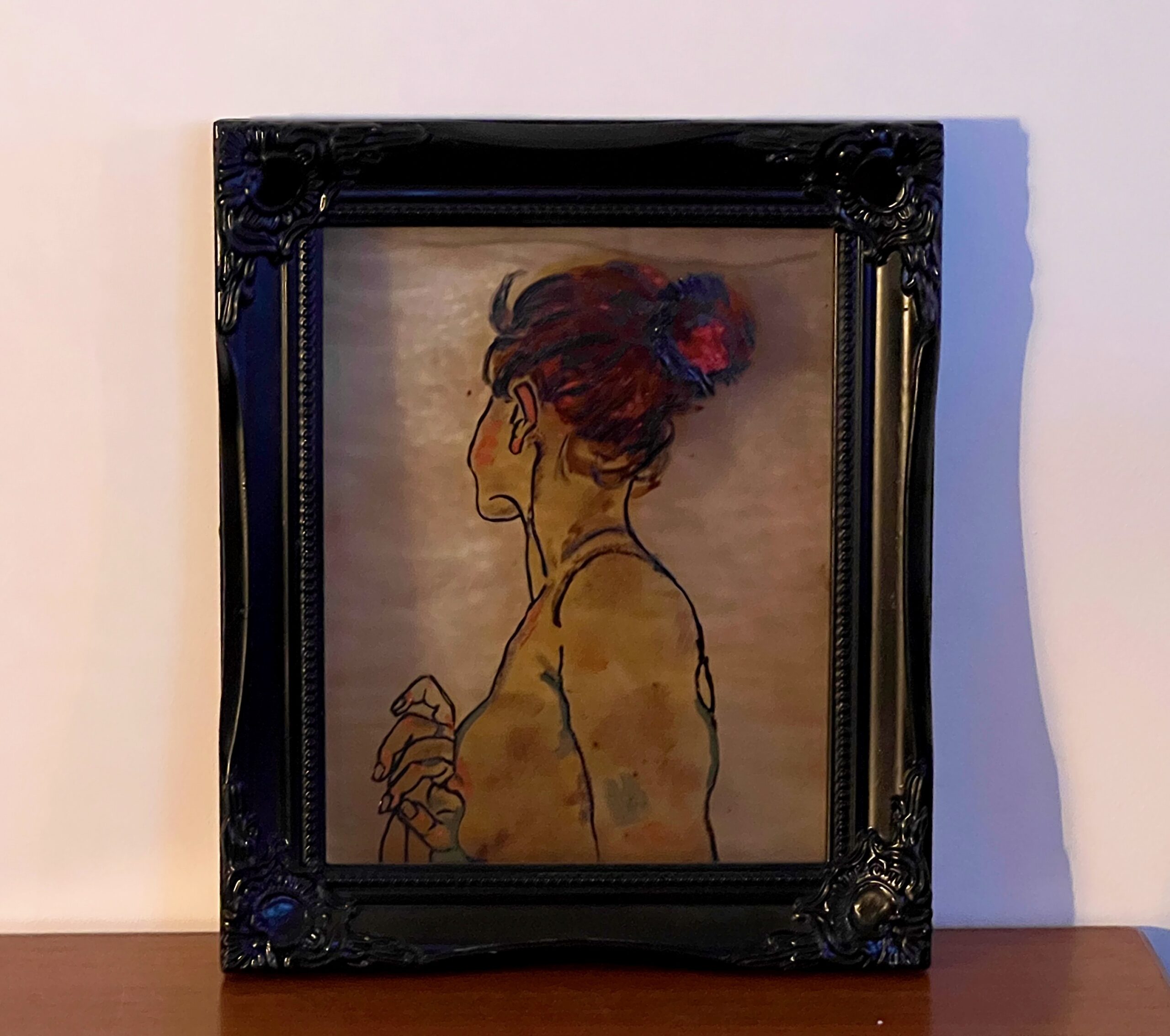 Framed- Woman with Turned Head - Image 4